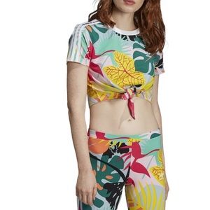 Womens Adidas Original Crop Tee